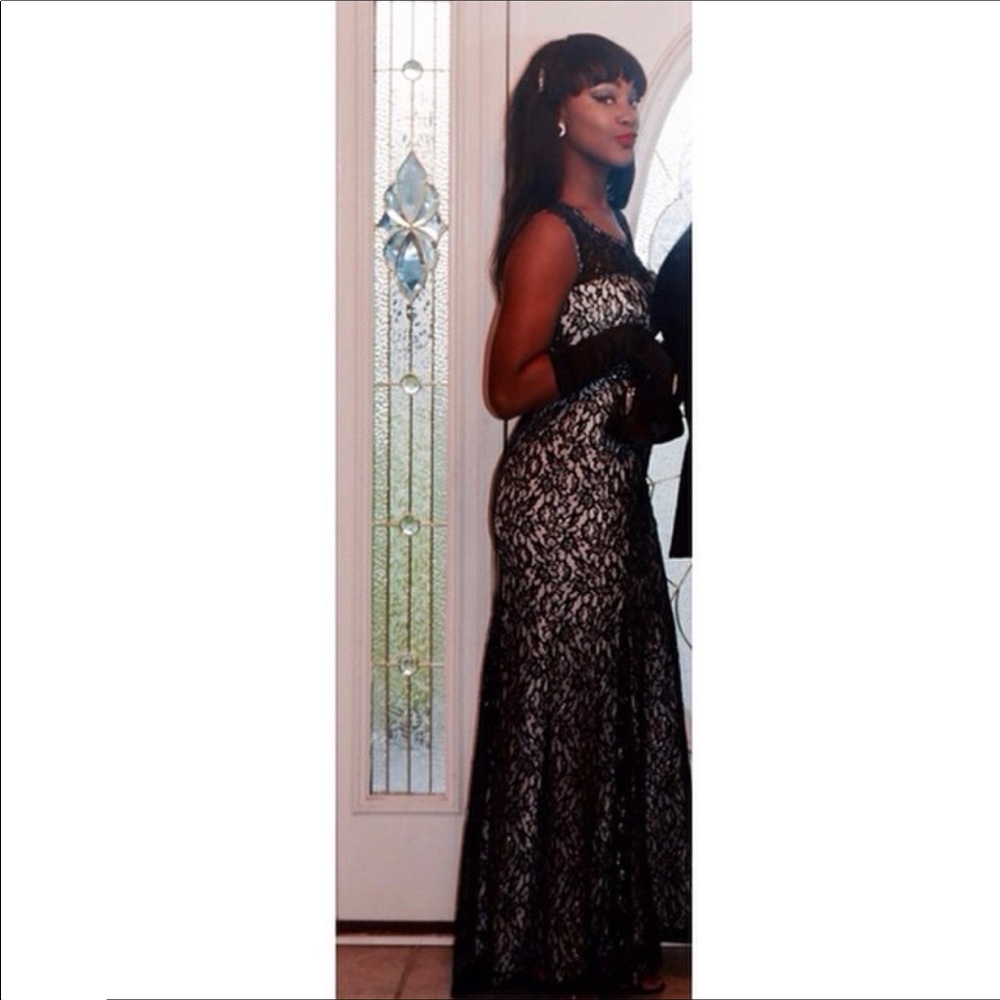 Black Lace Prom/Homecoming Dress